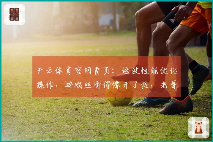 开云体育官网首页：这波性能优化操作，游戏丝滑得像开了挂，老哥们快来抄作业！